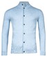Baileys Pima Cotton Buttons Single Knit Vest Soft Blue