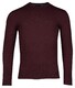 Baileys Pima Cotton Crew Neck Uni Color Single Knit Pullover Aubergine