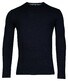 Baileys Pima Cotton Crew Neck Uni Color Single Knit Trui Navy