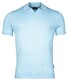 Baileys Pullover Polo Slub Single Knit Midden Blauw