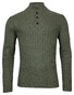 Baileys Pullover Shirt Style Buttons Drop Needle Structure Design Green