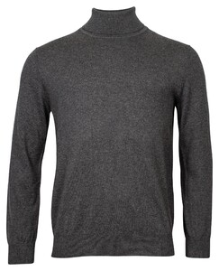 Baileys Roll Neck Pullover Cotton Wool Grey