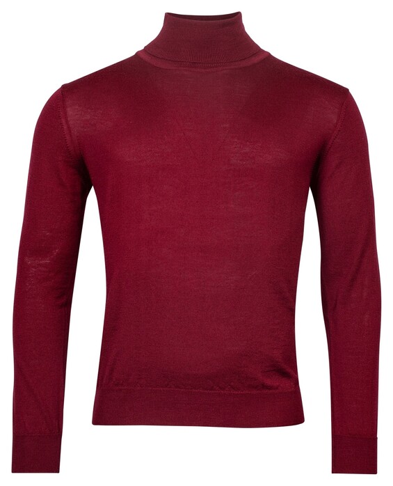 Baileys Roll Neck Pullover Single Knit Cherry