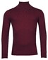 Baileys Roll Neck Pullover Single Knit Cotton Cashmere Burgundy