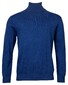 Baileys Roll Neck Pullover Single Knit Cotton Cashmere Night Blue