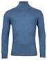 Baileys Roll Neck Pullover Single Knit Cotton Cashmere Winter Blue