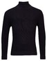 Baileys Roll Neck Pullover Structure Knit Trui Navy