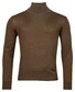 Baileys Rollneck Merino Single Knit Pullover Brown