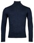 Baileys Rollneck Merino Single Knit Pullover Dark Blue