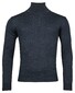 Baileys Rollneck Merino Single Knit Trui Denim Blue