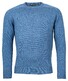 Baileys Scottish Lambswool Crew Neck Pullover Single Knit Denim Blue