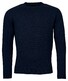 Baileys Scottish Lambswool Crew Neck Pullover Single Knit Navy