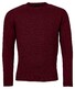 Baileys Scottish Lambswool Crew Neck Pullover Single Knit Trui Aubergine