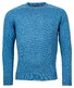 Baileys Scottish Lambswool Crew Neck Pullover Single Knit Trui Denim Blue