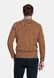 Baileys Scottish Lambswool Round Neck Pullover Single Knit Trui Choco Brown