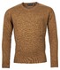 Baileys Scottish Lambswool V-Neck Pullover Single Knit Choco Brown