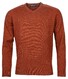 Baileys Scottish Lambswool V-Neck Pullover Single Knit Stone Red