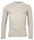 Baileys Single Knit Merino Cashmere Ronde Hals Trui Oatmeal