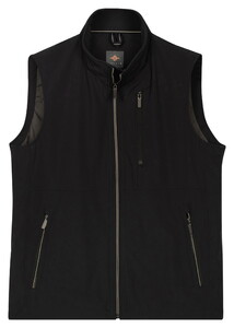 Baileys Solid Color High Zip Chest Pocket Body-Warmer Navy