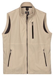 Baileys Solid Color High Zip Chest Pocket Body-Warmer Shell