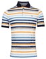 Baileys Solid Piqué Allover Multi Color Yarn Dyed Stripe Polo Sun Yellow