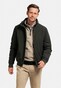 Baileys Sportive Uni Color High Zip Jack Donker Groen