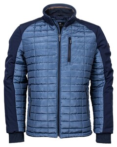 Baileys Square Pattern Outdoor Jacket Jack Bright Blue