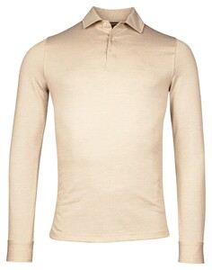 Baileys Subtle Two-Tone Oxford Long Sleeve Polo Kitt