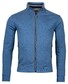 Baileys Sweat Cardigan Zip Vest Insignia Blue