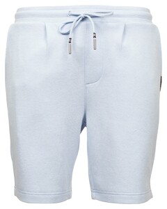 Baileys Sweat Drawstring Two-Tone Oxford Doubleface Jacquard Interlock Bermuda Pastel Blue