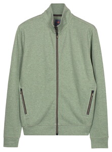 Baileys Sweat Full Zip Subtle Faux-Uni Vest Misty Green