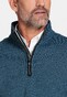 Baileys Sweat Halfzip 2-Tone Allover Jacquard Pullover Raf Blue