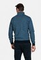 Baileys Sweat Halfzip 2-Tone Allover Jacquard Pullover Raf Blue