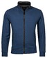 Baileys Sweat Zip Rib Ottoman French Terry Vest Winter Blue