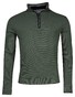 Baileys Sweatshirt Half Zip Allover Slub Waffle Pullover Dark Green