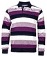 Baileys Two Tone Jacquard Stripes Pullover Cassis