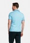 Baileys Two-Tone Slub Interlock Polo Bright Cobalt