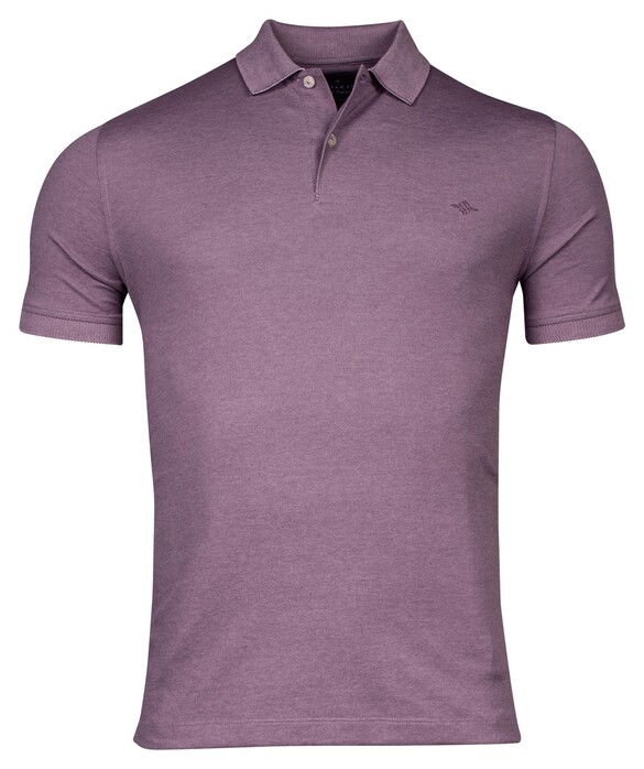 Baileys Uni 2-Tone Piqué Polo Grape