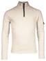 Baileys Uni Color Allover Waffle Texture Interlock Half Zip Sweatshirt Pullover Kitt