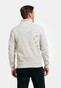 Baileys Uni Color Allover Waffle Texture Interlock Half Zip Sweatshirt Trui Kitt