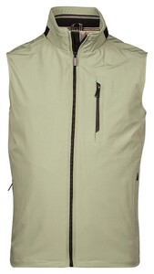 Baileys Uni Color Subtle Details Zip Breast Pocket Body-Warmer Misty Green