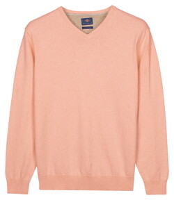 Baileys Uni Color V-Neck Pima Cotton Pullover Dusty Rose