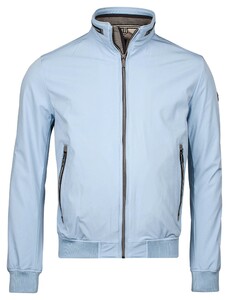 Baileys Uni Coor Zip Collar Double Side Pocket Jack Licht Blauw