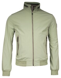 Baileys Uni Coor Zip Collar Double Side Pocket Jack Misty Green