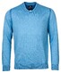 Baileys Uni Fine Contrast V-Neck Pullover Blue