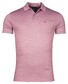 Baileys Uni Melange Two-Tone Piqué Poloshirt Light Framboise