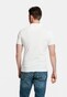 Baileys Uni Melange Two-Tone Piqué Poloshirt Off White