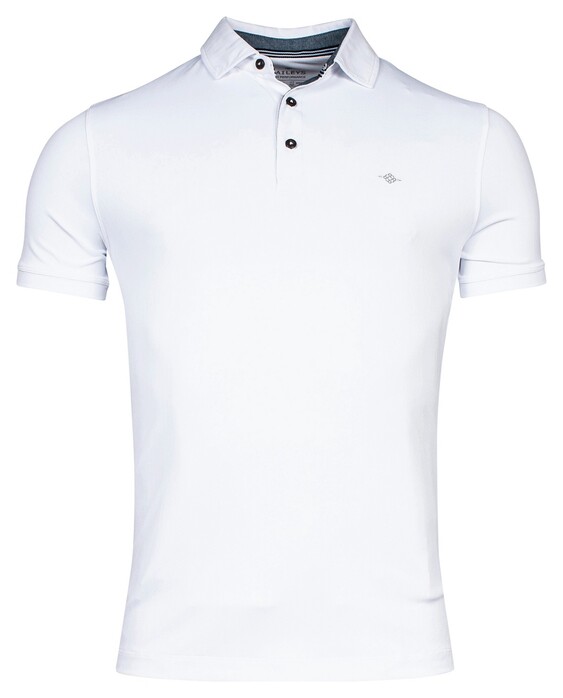 Baileys Uni Pique Poloshirt White