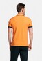 Baileys Uni Piqué Subtle Contrast Polo Mid Orange