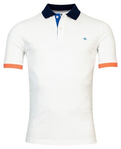 Baileys Uni Pique Subtle Contrast Poloshirt Off White